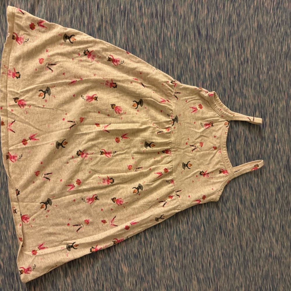 Old Navy Cream Pleated Sundress Sleeveless Casual